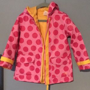 iplay pink polka dot rain coat